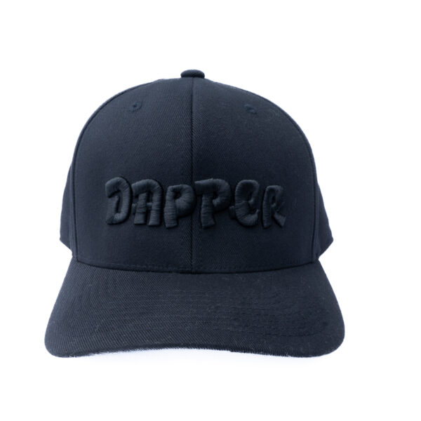 Dapper Puffer 2 Times black Velcro Hat